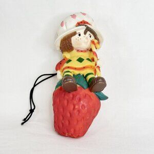 Strawberry Shortcake Rare Vintage 1980 Christmas Ornament 4 " No Box